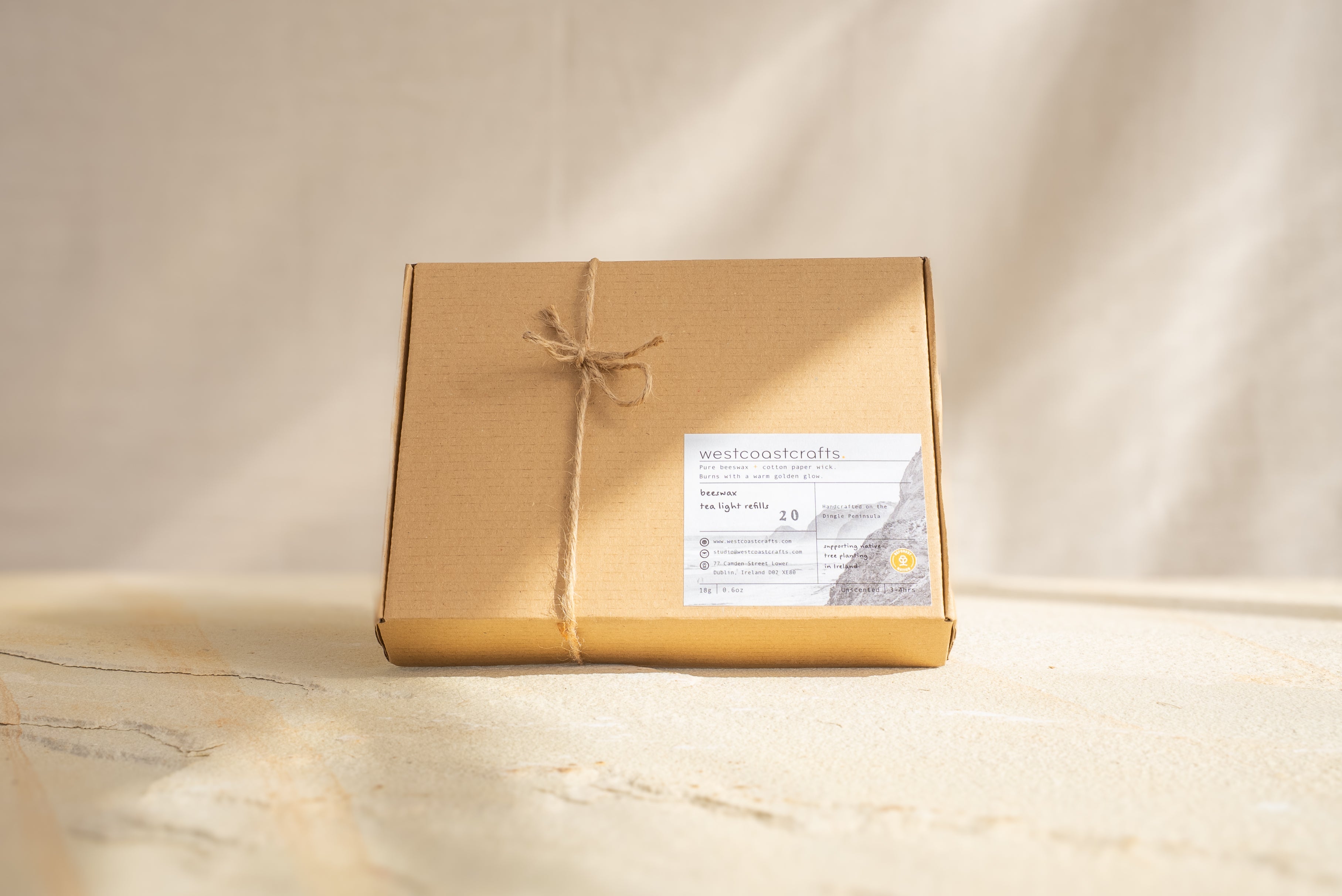 20 x Beeswax Tealight Refills