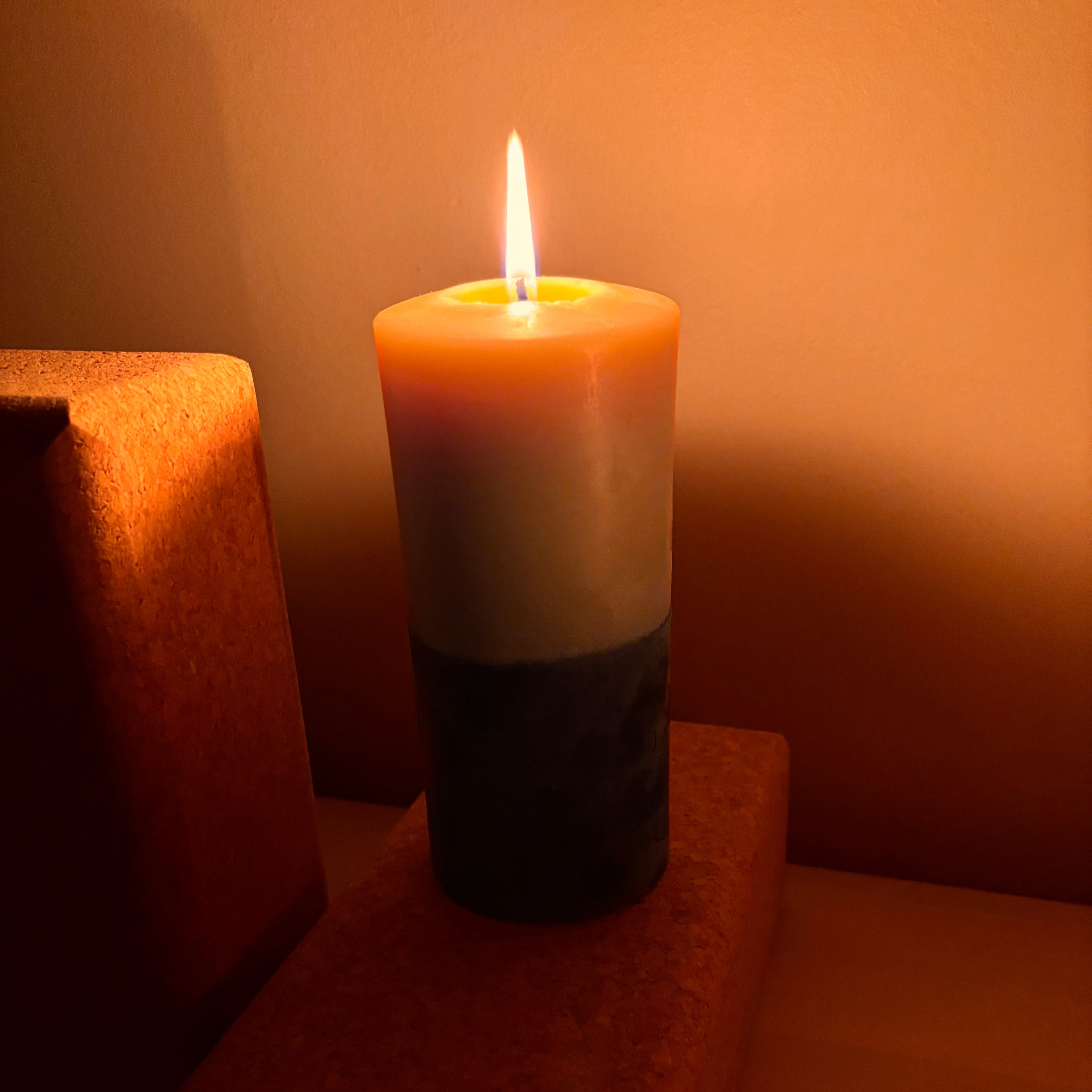Twilight Beeswax Candle - 90 hour burn