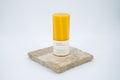 Medium Octagon Spiral Beeswax Candle - 90 hour burn